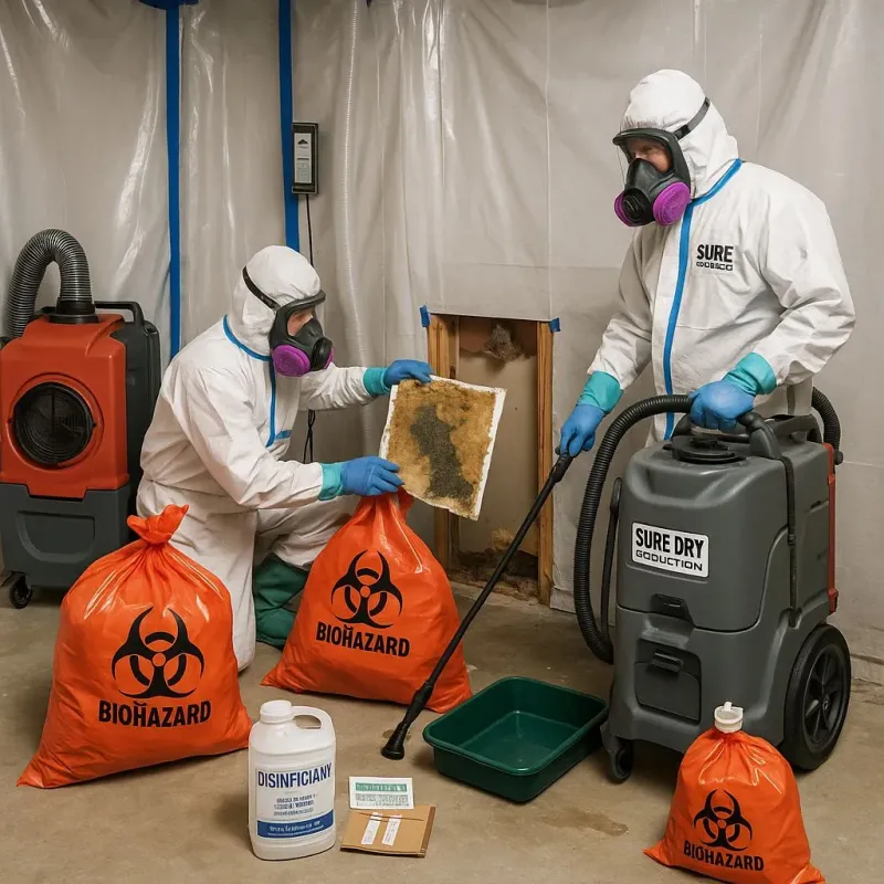 Contaminated Water Handling Protocols process in Jefferson County, IL